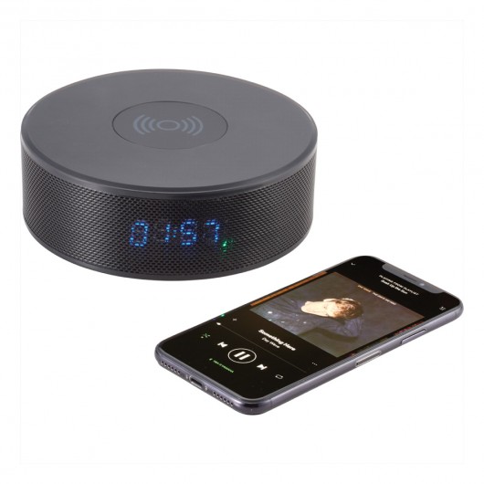 Bluetooth Speaker Wireless Charging Clocks Phone